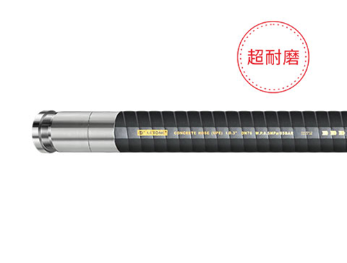 Why is UPE recommended for the inner rubber layer of rubber hoses?